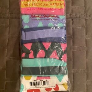 Hanna Andersson 7pk Hearts/Stripes multipack underwear